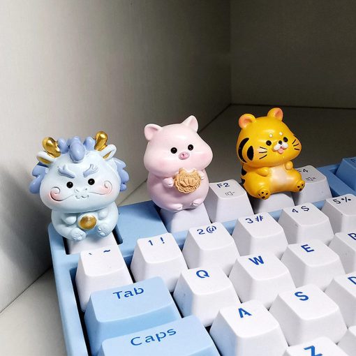 Chinese Zodiac Keycaps Set - Custom R4 Keycaps for Mechanical Keyboards - Image 2