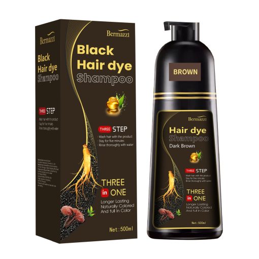 Dark Brown / Black Shampoo Dye 500ml - Image 2