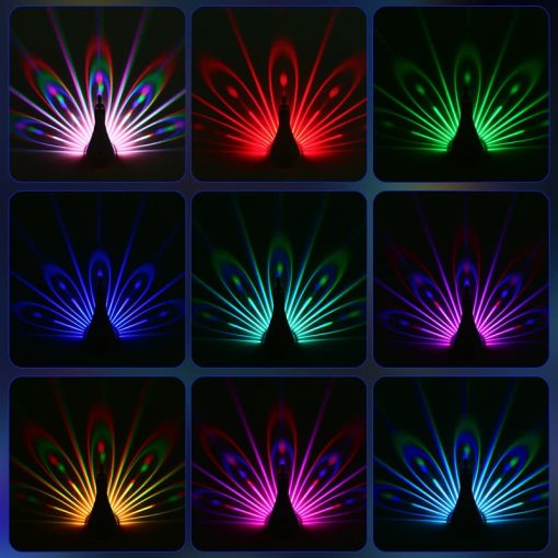 Remote-Controlled RGB Projection Lamp | Creative Night Light | Mood Light Birthday Gift - Image 2