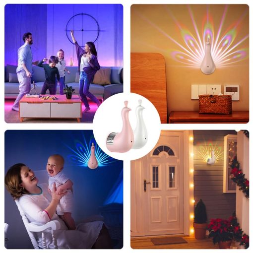 Remote-Controlled RGB Projection Lamp | Creative Night Light | Mood Light Birthday Gift - Image 3