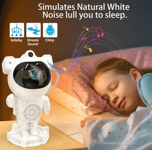 Starry Sky Projector with Bluetooth Speaker, Remote Control Operated - Image 3